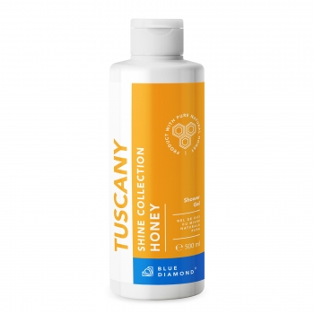 Gel zuhany tiszta természetes méz - Toscany Shine Collection